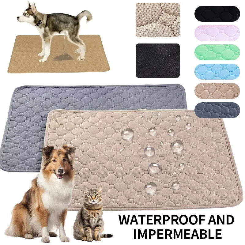 Dog Urine Pads Washable Reusable Anti Slip Pet Pee Pad Puppy Training