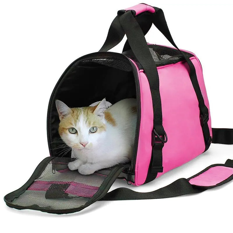 Cat Carrier Soft-Sided Pet Travel Carrier for Cats