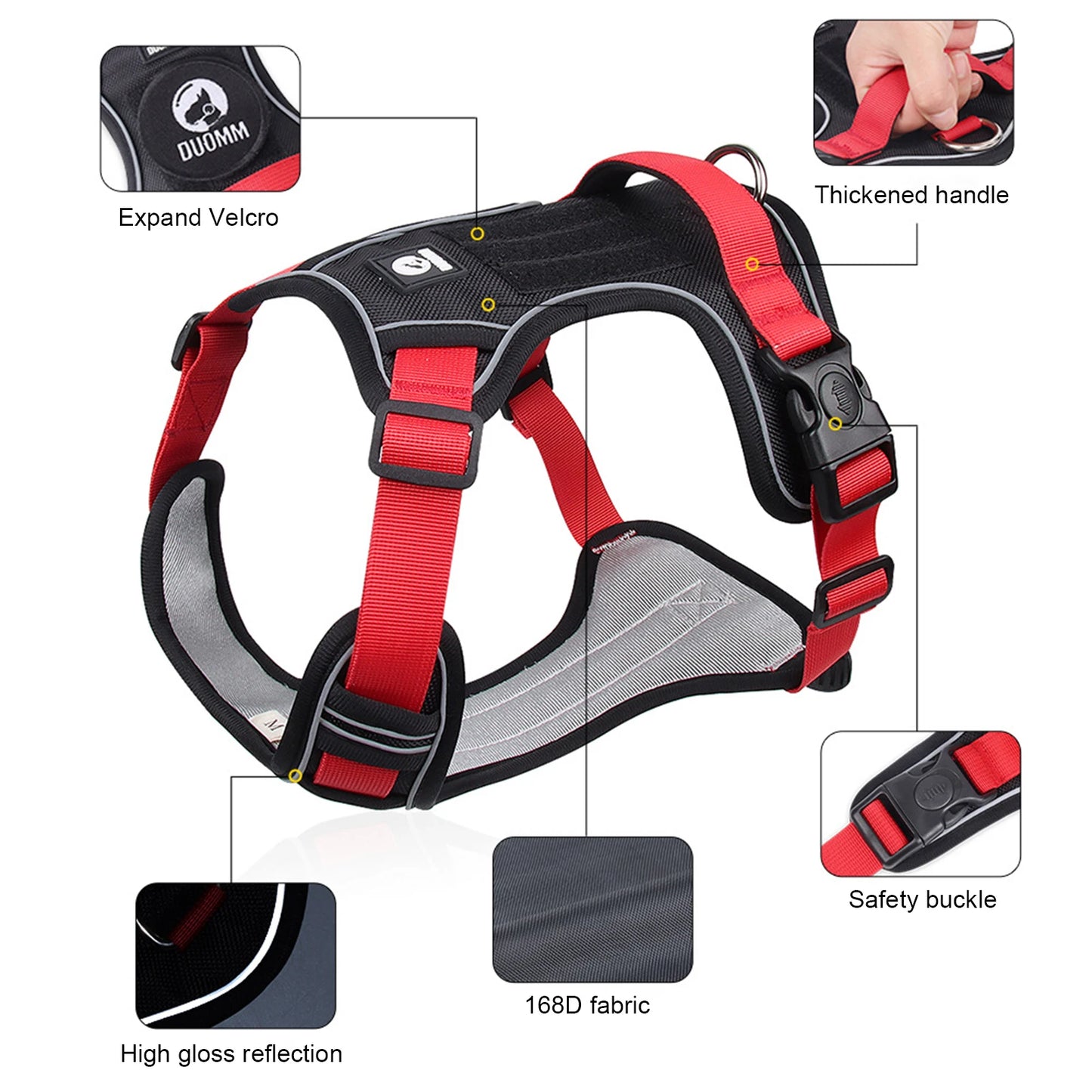 Dog Harness Reflective